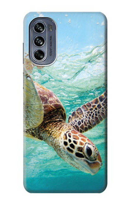 S1377 Ocean Sea Turtle Case For Motorola Moto G62 5G