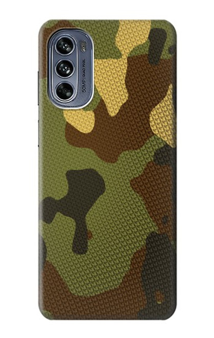 S1602 Camo Camouflage Graphic Printed Case For Motorola Moto G62 5G