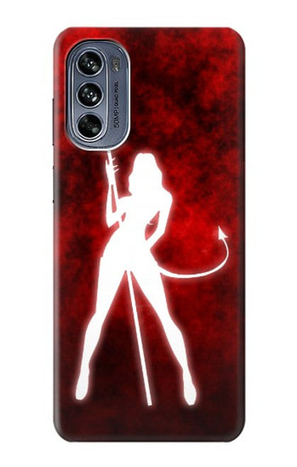 S2455 Sexy Devil Girl Case For Motorola Moto G62 5G