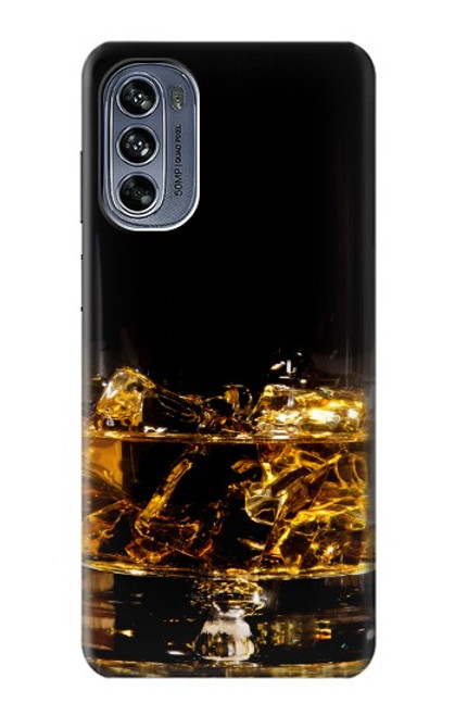 S2742 Ice Whiskey Whisky Glass Case For Motorola Moto G62 5G