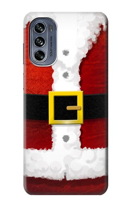 S2846 Christmas Santa Red Suit Case For Motorola Moto G62 5G