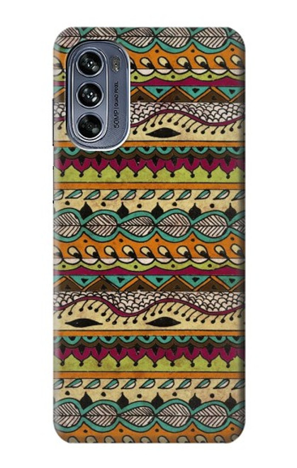 S2860 Aztec Boho Hippie Pattern Case For Motorola Moto G62 5G