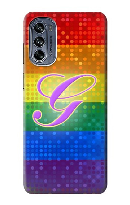 S2899 Rainbow LGBT Gay Pride Flag Case For Motorola Moto G62 5G