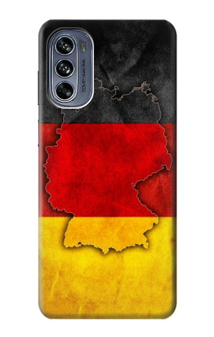 S2935 Germany Flag Map Case For Motorola Moto G62 5G