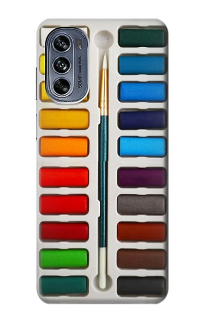S3243 Watercolor Paint Set Case For Motorola Moto G62 5G