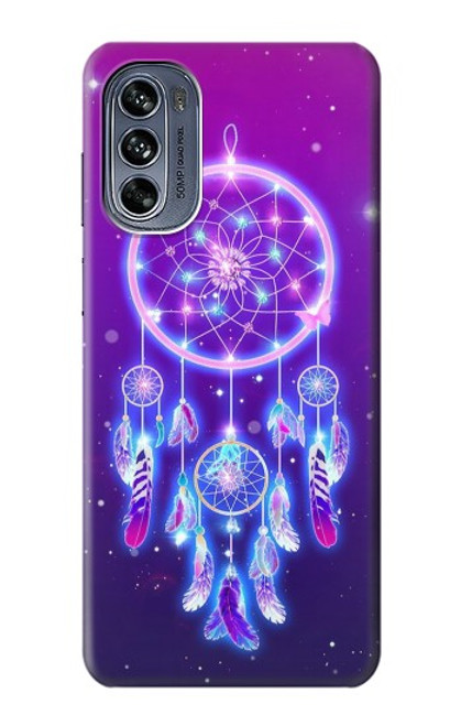 S3484 Cute Galaxy Dream Catcher Case For Motorola Moto G62 5G