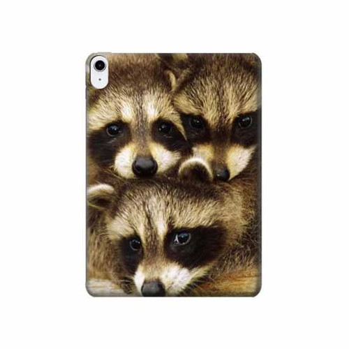 S0977 Baby Raccoons Hard Case For iPad 10.9 (2025,2022)