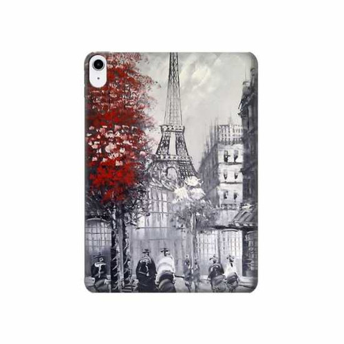 S1295 Eiffel Painting of Paris Hard Case For iPad 10.9 (2022)