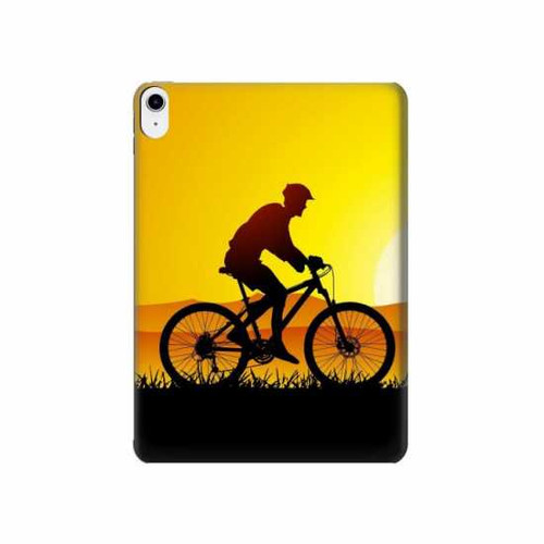 S2385 Bicycle Bike Sunset Hard Case For iPad 10.9 (2022)