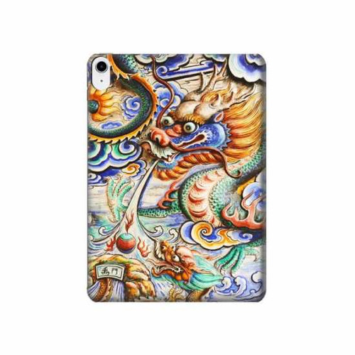 S2584 Traditional Chinese Dragon Art Hard Case For iPad 10.9 (2022)