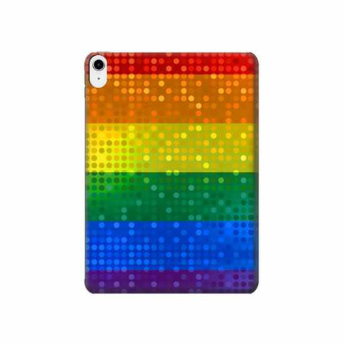 S2683 Rainbow LGBT Pride Flag Hard Case For iPad 10.9 (2022)