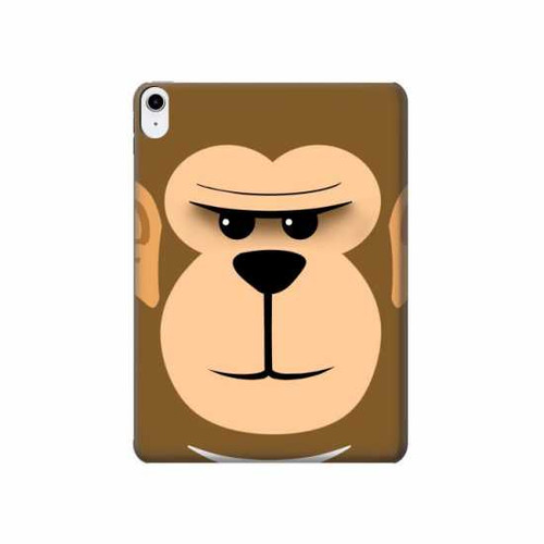 S2721 Cute Grumpy Monkey Cartoon Hard Case For iPad 10.9 (2022)