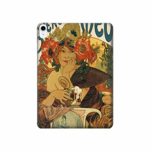 S2740 Alphonse Mucha Bieres De La Muse Hard Case For iPad 10.9 (2022)