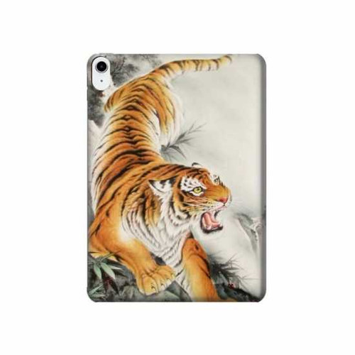 S2751 Chinese Tiger Brush Painting Hard Case For iPad 10.9 (2022)