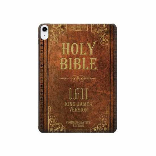 S2890 Holy Bible 1611 King James Version Hard Case For iPad 10.9 (2022)