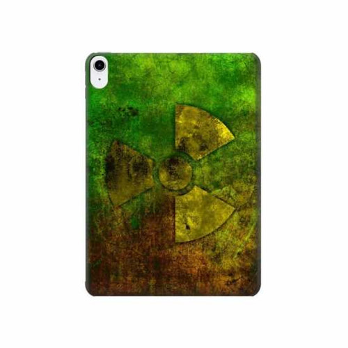 S3202 Radioactive Nuclear Hazard Symbol Hard Case For iPad 10.9 (2022)