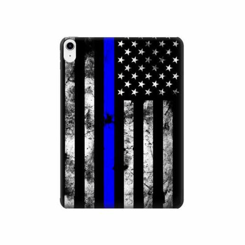 S3244 Thin Blue Line USA Hard Case For iPad 10.9 (2022)