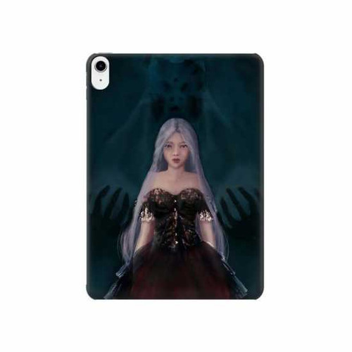 S3847 Lilith Devil Bride Gothic Girl Skull Grim Reaper Hard Case For iPad 10.9 (2022)