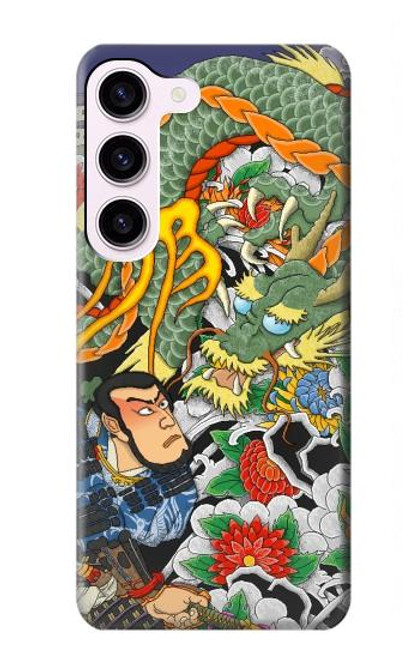 S0454 Japan Tattoo Case For Samsung Galaxy S23