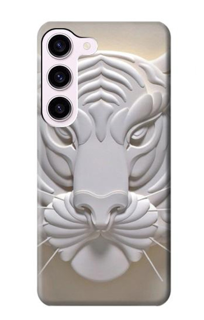 S0574 Tiger Carving Case For Samsung Galaxy S23