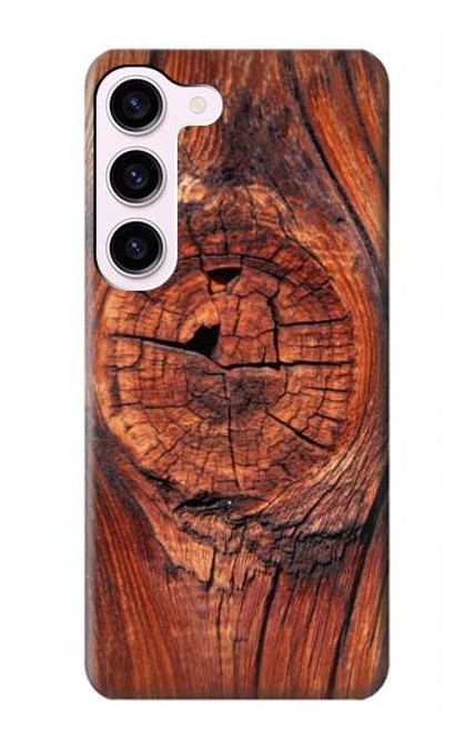S0603 Wood Graphic Printed Case For Samsung Galaxy S23