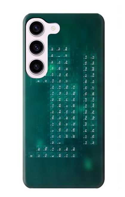 S0846 Chemistry Periodic Table Case For Samsung Galaxy S23