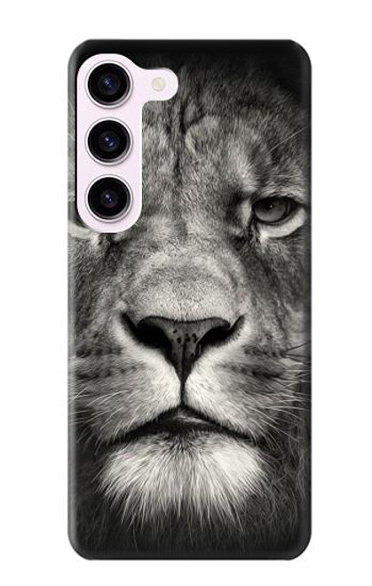 S1352 Lion Face Case For Samsung Galaxy S23