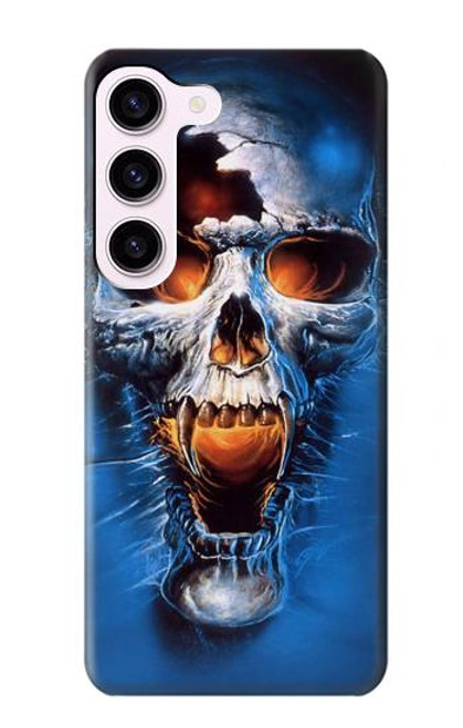 S1462 Vampire Skull Case For Samsung Galaxy S23