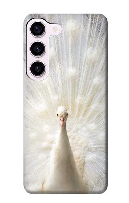 S1980 White Peacock Case For Samsung Galaxy S23