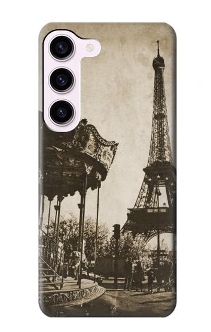 S2174 Eiffel Tower Vintage Paris Case For Samsung Galaxy S23