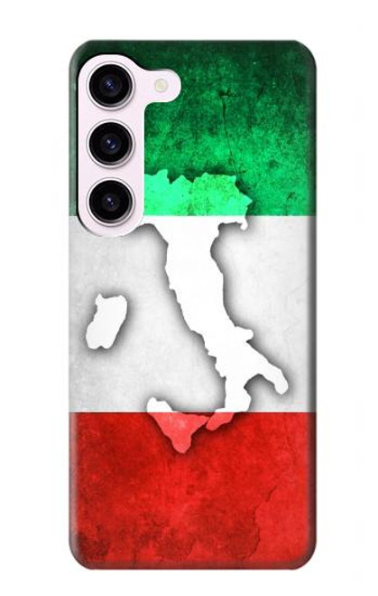 S2338 Italy Flag Case For Samsung Galaxy S23