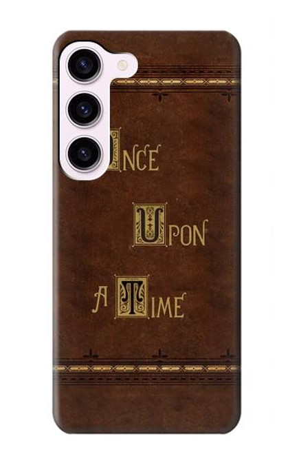 S2643 Once Upon A Time Book Case For Samsung Galaxy S23