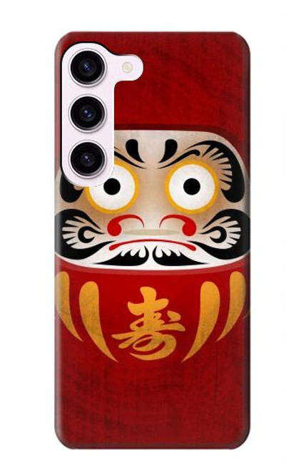 S3023 Japan Good Luck Daruma Doll Case For Samsung Galaxy S23