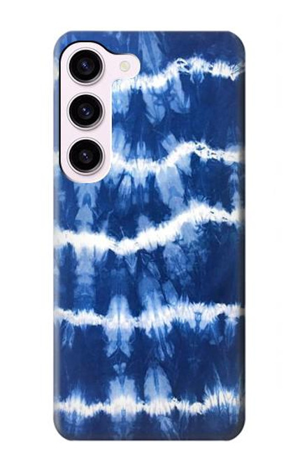 S3671 Blue Tie Dye Case For Samsung Galaxy S23