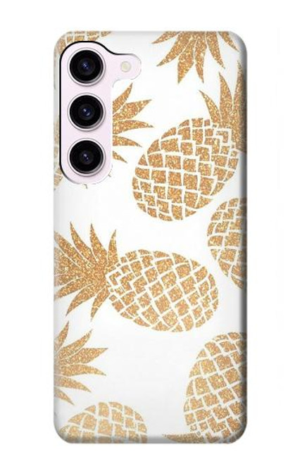 S3718 Seamless Pineapple Case For Samsung Galaxy S23