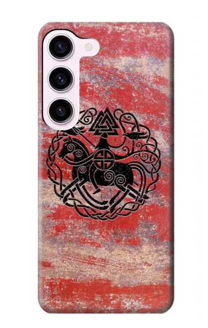 S3831 Viking Norse Ancient Symbol Case For Samsung Galaxy S23