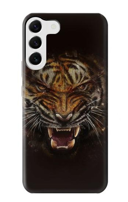 S0575 Tiger Face Case For Samsung Galaxy S23 Plus