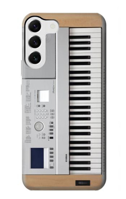 S0891 Keyboard Digital Piano Case For Samsung Galaxy S23 Plus
