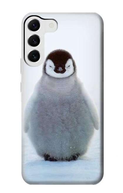 S1075 Penguin Ice Case For Samsung Galaxy S23 Plus