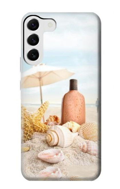 S1425 Seashells on The Beach Case For Samsung Galaxy S23 Plus