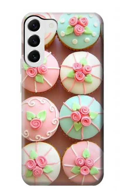 S1718 Yummy Cupcakes Case For Samsung Galaxy S23 Plus