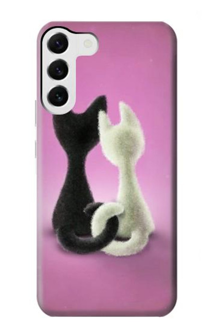 S1832 Love Cat Case For Samsung Galaxy S23 Plus