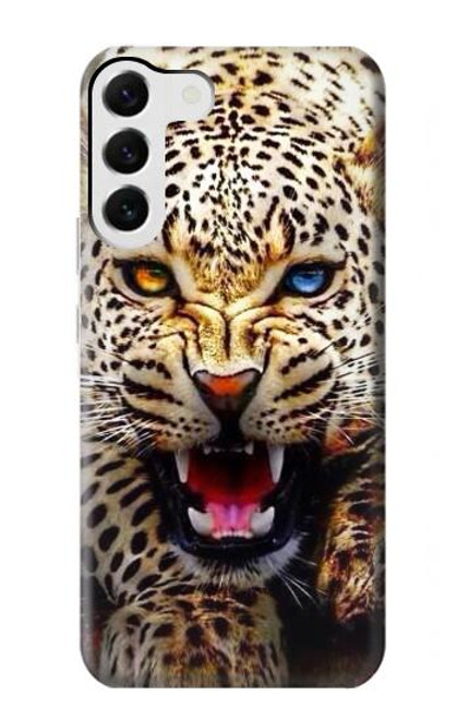 S1932 Blue Eyed Leopard Case For Samsung Galaxy S23 Plus