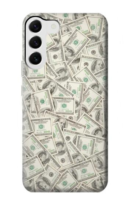 S2077 Money Dollar Banknotes Case For Samsung Galaxy S23 Plus