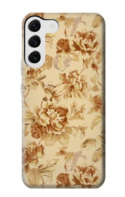 S2180 Flower Floral Vintage Pattern Case For Samsung Galaxy S23 Plus