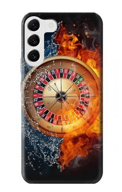 S2289 Roulette Casino Gamble Case For Samsung Galaxy S23 Plus