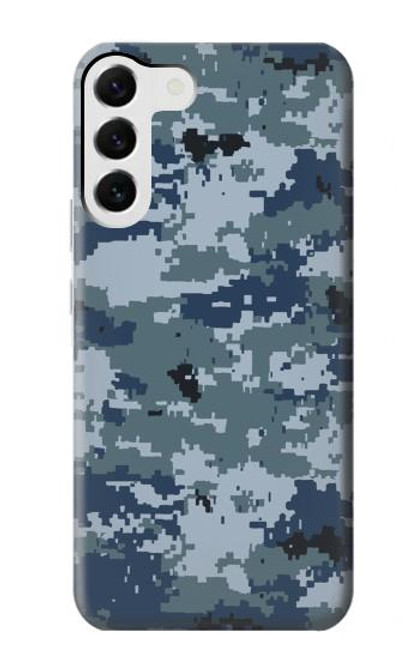 S2346 Navy Camo Camouflage Graphic Case For Samsung Galaxy S23 Plus
