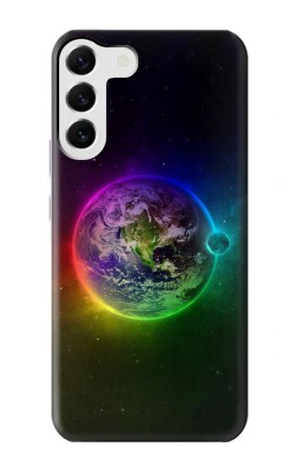 S2570 Colorful Planet Case For Samsung Galaxy S23 Plus