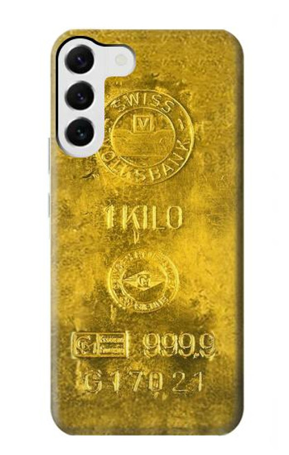 S2618 One Kilo Gold Bar Case For Samsung Galaxy S23 Plus