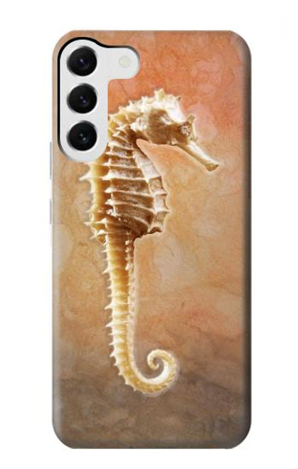 S2674 Seahorse Skeleton Fossil Case For Samsung Galaxy S23 Plus